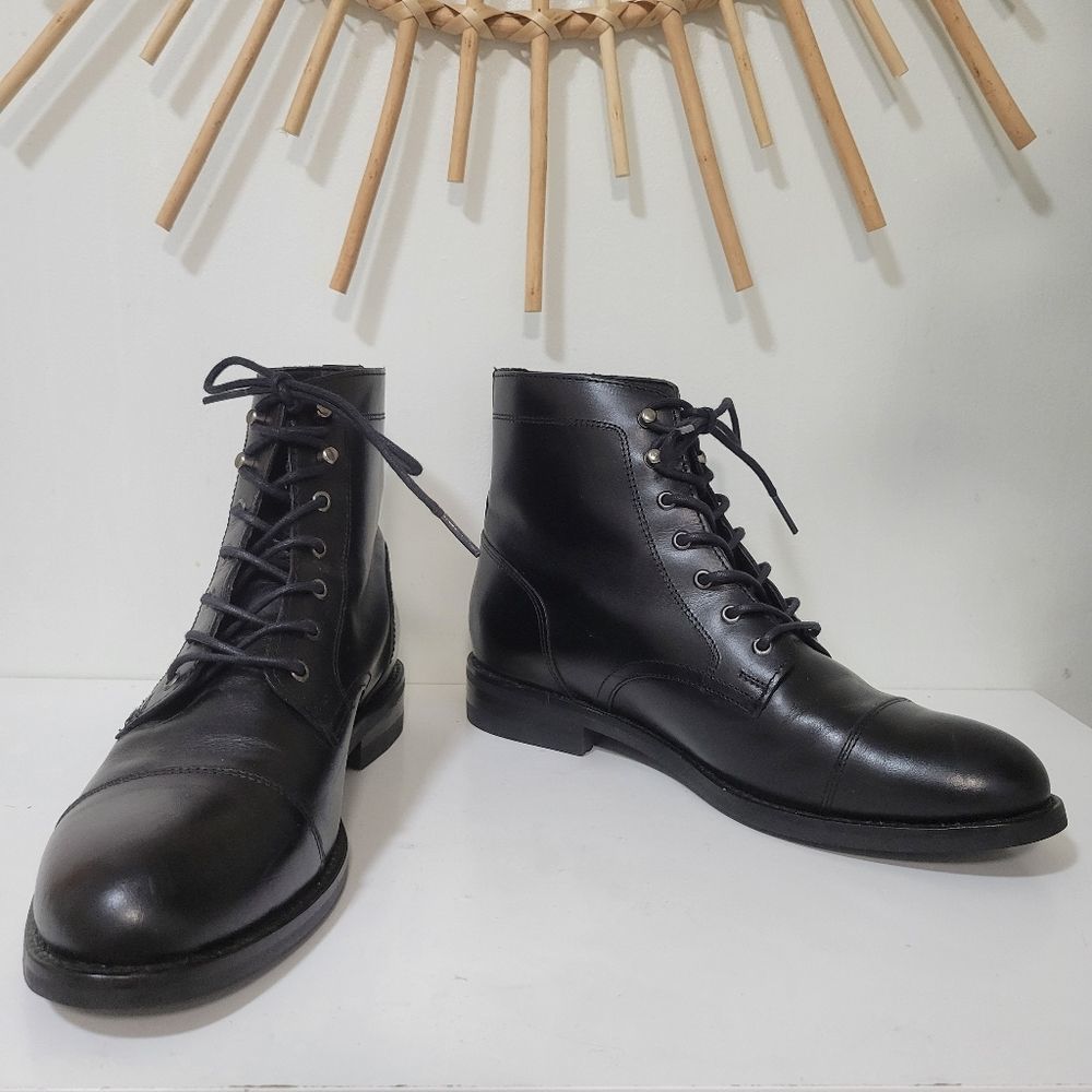 Wolverine BLVD Womans Combat Cap Toe Boot